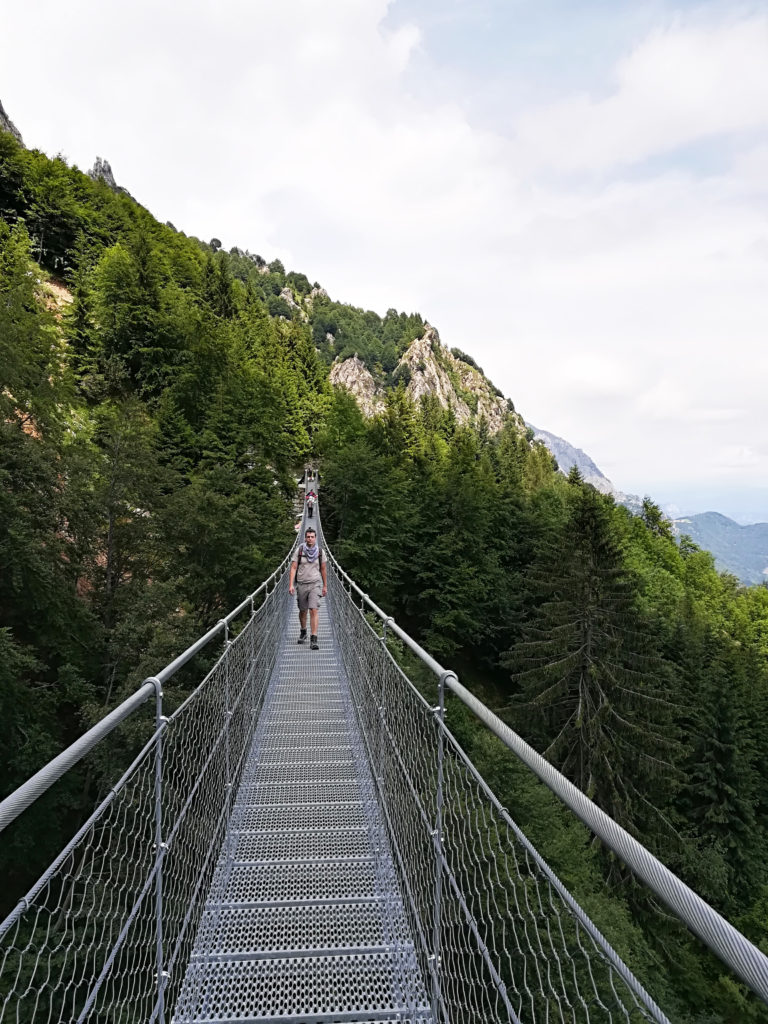 Ponte Tibetano Valli del Pasubio_Tulipando