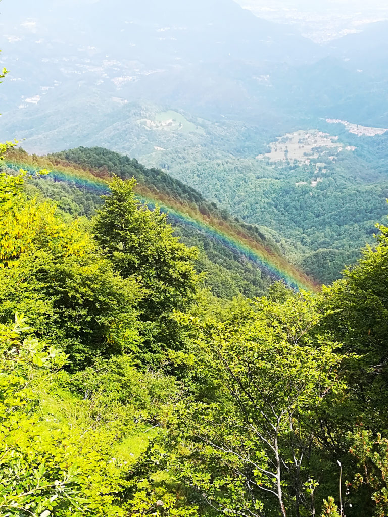 Arcobaleno a Valli del Pasubio Strada del Re_Tulipando