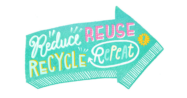 Reduce Recycle Reuse M'Illumino di Meno_Tulipando