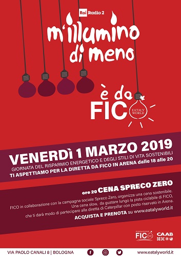 M'Illumino di Meno a Fico Bologna_Tulipando